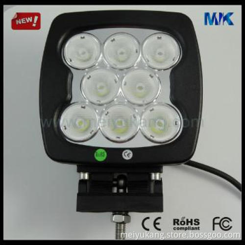 Great quality square 80w Cree led front head light for cars